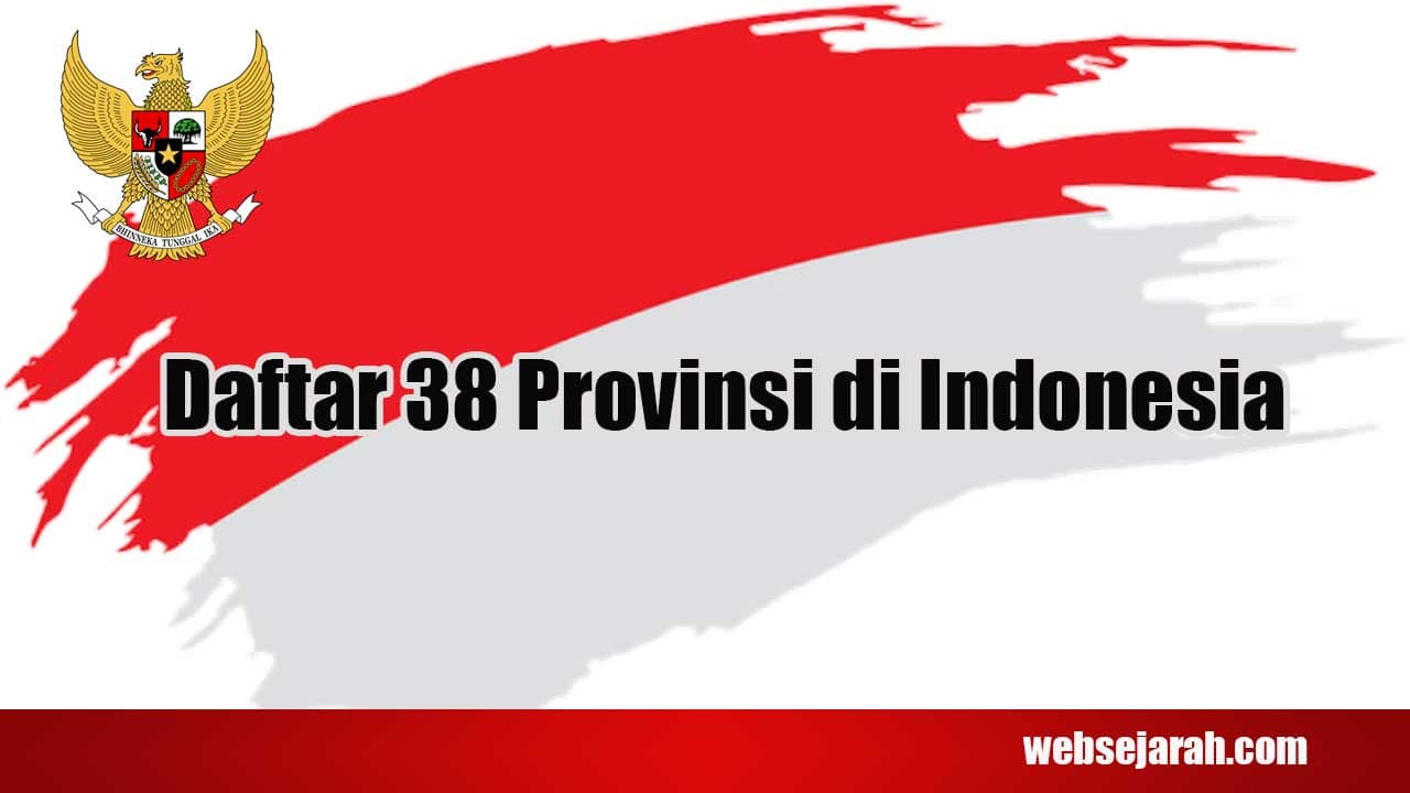 Daftar 38 Provinsi di Indonesia Beserta Ibukotanya Terbaru